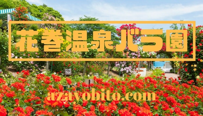 花巻温泉バラ園のバラ祭り19の開花情報とアクセス 営業時間や割引 Yobitosblog