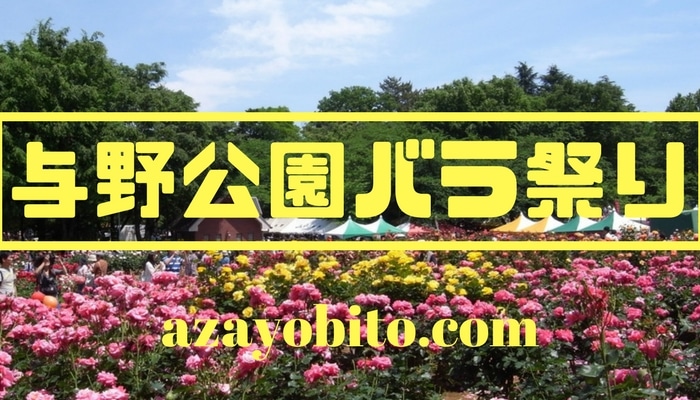 与野公園バラ祭り19の時期と見頃や開花状況 駐車場情報も Yobitosblog